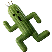 final fantasy vii remake summon cactuar