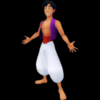 kingdom hearts character aladdin