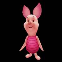 kingdom hearts character piglet