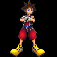 kingdom hearts character sora