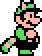 Super Mario 3 character raccoon luigi