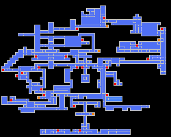 castlevania symphony of the night castle map